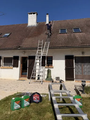 Nettoyage de toiture à Fontainebleau, Fontainebleau, CF COUVERTURE